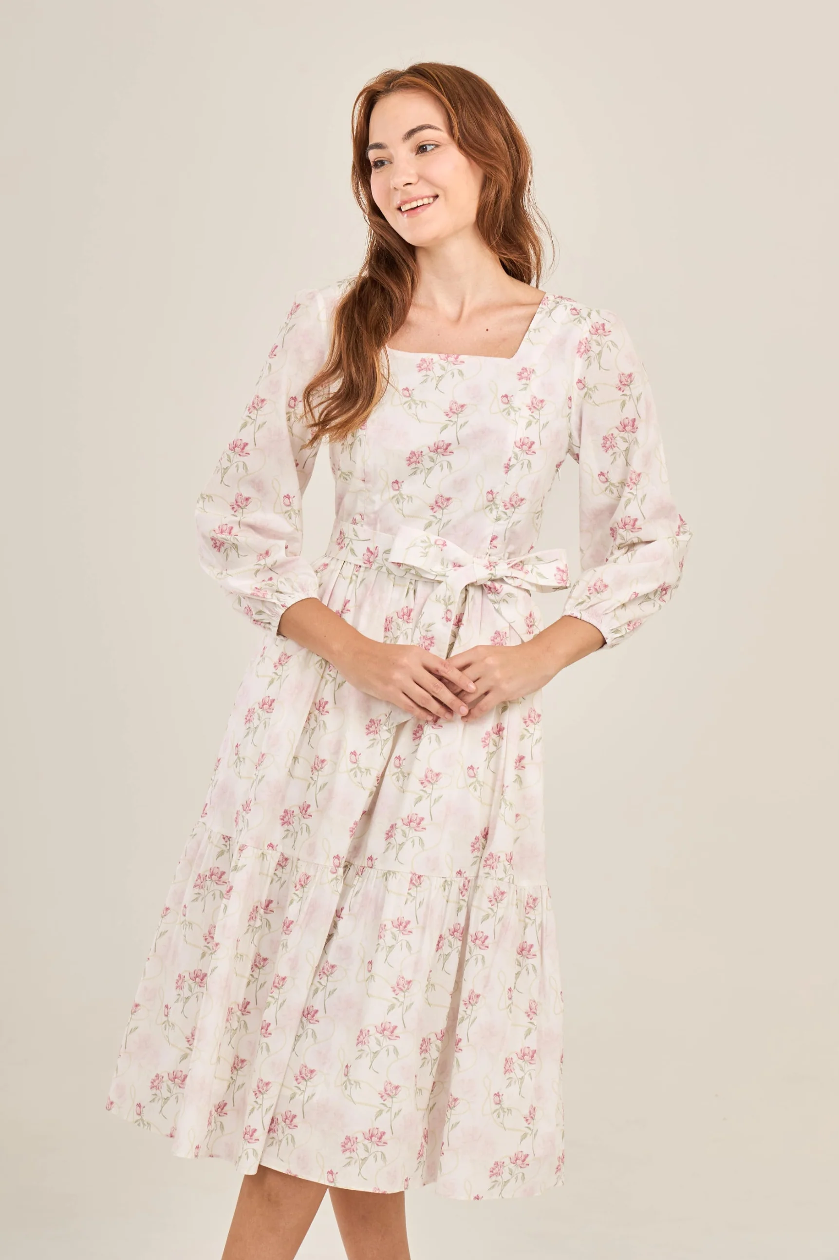 Women dress or top with nursing zippers only